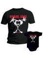 Set Rock duo t-shirt pour papa Pearl Jam & Pearl Jam body Bébé