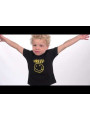 Set Rock duo t-shirt pour papa Nirvana & t-shirt Enfant Smiley