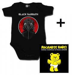 Set Cadeau Black Sabbath Body Bébé 2014 & Black Sabbath CD