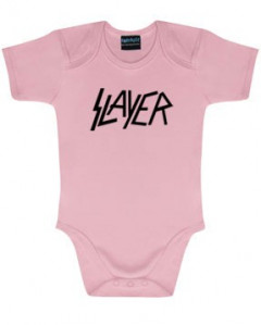 Slayer body é metal bodys Metal-Kids Logo Pink