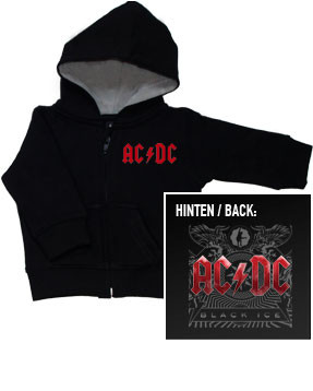 AC/DC Black Ice Sweat Bébé Metal-Kids