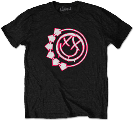 Blink 182 t-shirt Enfant Smiley 