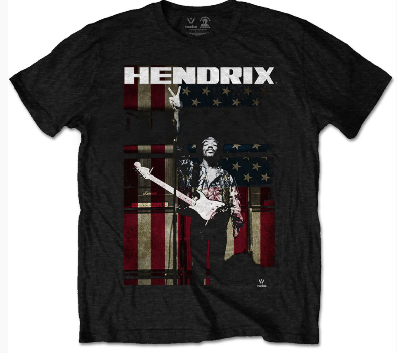 Jimi Hendrix T-shirt enfant Peace Flag
