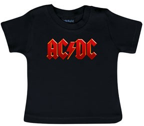 AC/DC T-shirt Bébé Logo Colour Metal-Kids