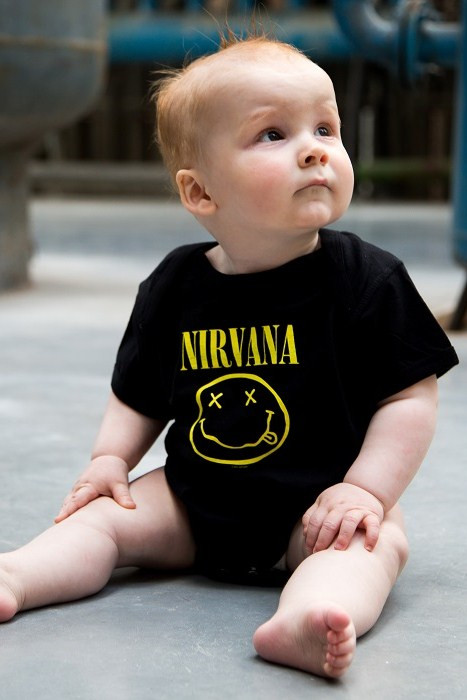 Nirvana body bébé Smiley photo