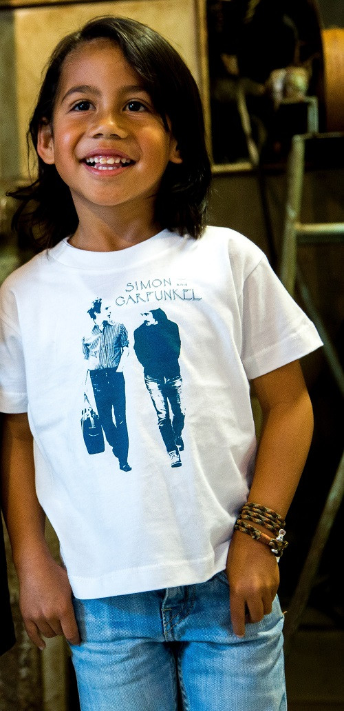 Simon and Garfunkel t-shirt Enfant Walking photo