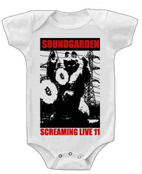 Soundgarden body Bébé Screaming Live