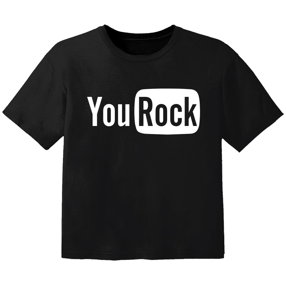 T-shirt Bébé Rock you rock