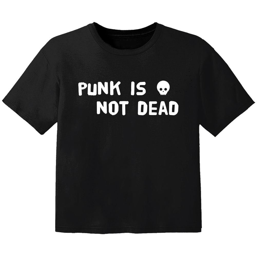 T-shirt Punk Enfant punk is not dead