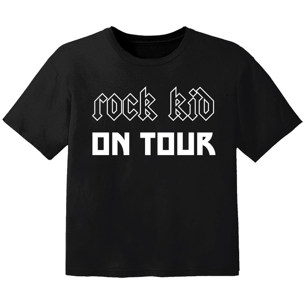 T-shirt Rock Enfant rock kid on tour