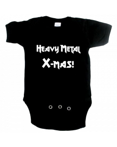 Body Bébé Original Heavy Metal Christmas