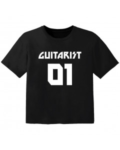 T-shirt Bébé Rock guitarist 01