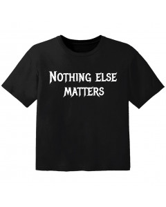 T-shirt Bébé Metal nothing else matters
