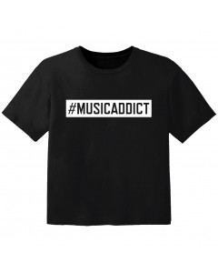 T-shirt Original Enfant #musicaddict