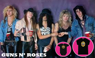 Guns 'N Roses vêtement bébé rock