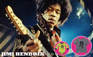 jimi Hendrix vêtement bébé rock