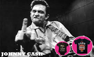 Johnny Cash vêtement bébé rock