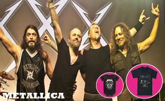 Metallica vêtement bébé rock